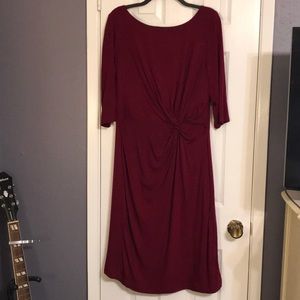 Cato Burgundy Dress